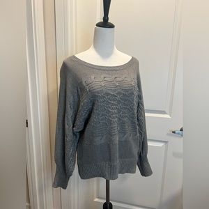 NY&Co gray sweater